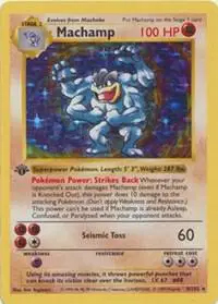Machamp Base Set Shadowless