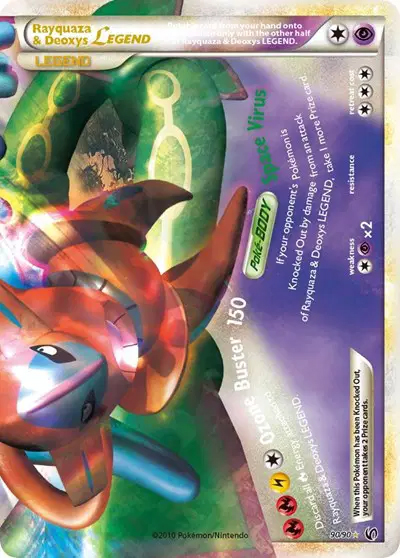 Rayquaza & Deoxys Legend BTTM