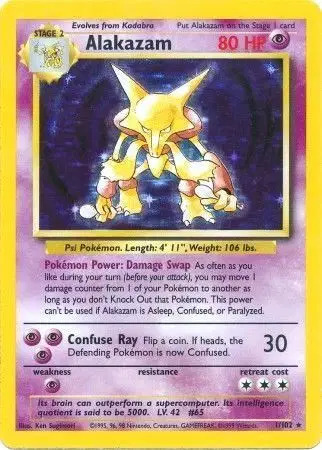 Alakazam 1/102 ULT. (Holo)
