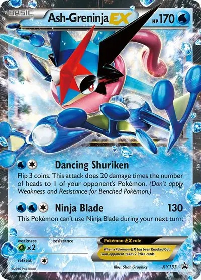 Ash-Greninja EX XY133