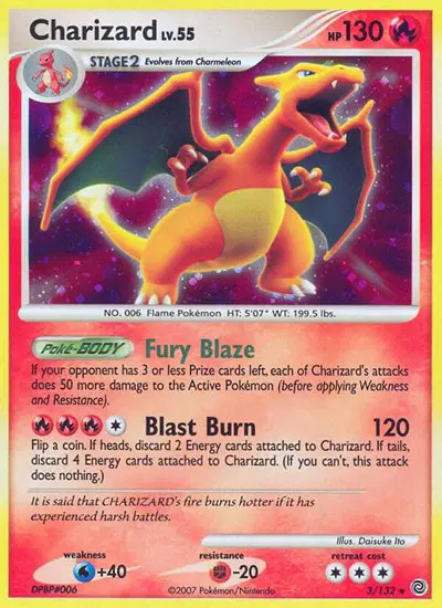 Charizard LV.55 3/132 (RH)