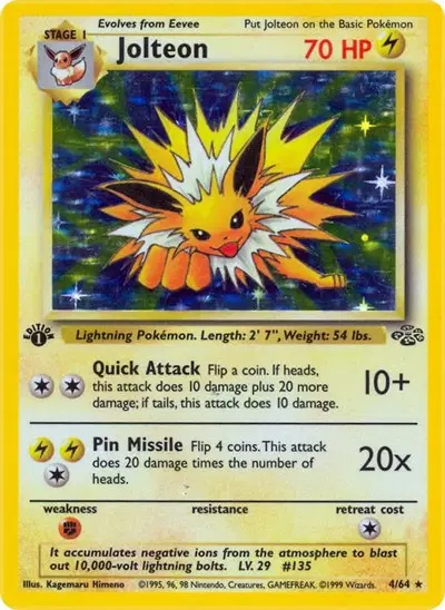 Jolteon 4/64 ULT. (Holo)
