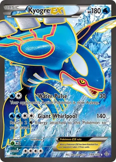 Kyogre EX 148/160
