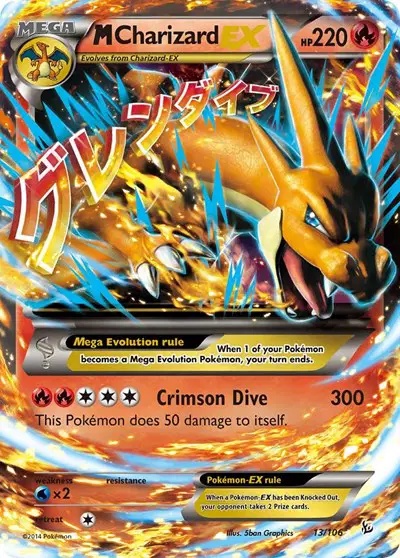M Charizard EX 13/106
