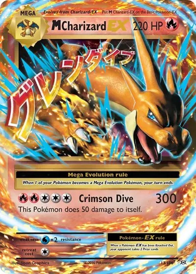 M Charizard EX 13/108