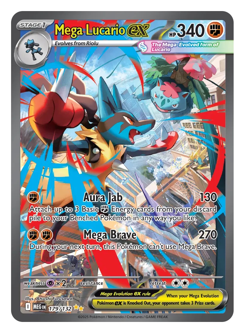 Mega Lucario ex 179/132