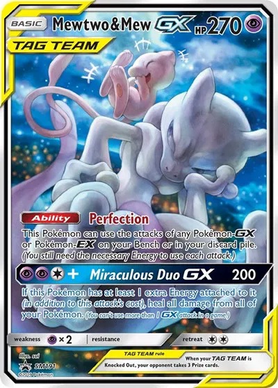 Mewtwo & Mew GX SM191