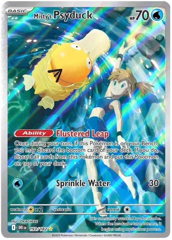 Misty's Psyduck 193/182