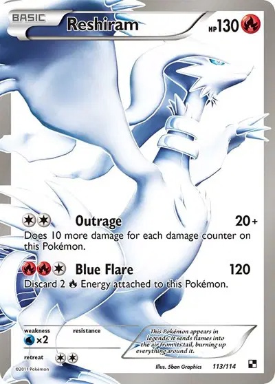 Reshiram 113/114