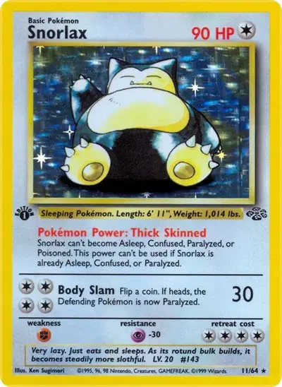 Snorlax 11/64 ULT. (Holo)