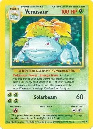 Venusaur 15/102 ULT. (Holo)
